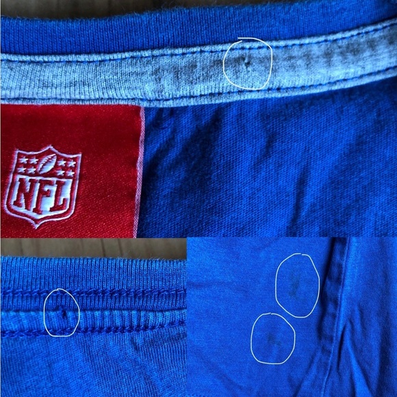 NIKE Indianapolis Colts Shirt Short Sleeve Small Blue NFL Football Women’s - Picture 10 of 16